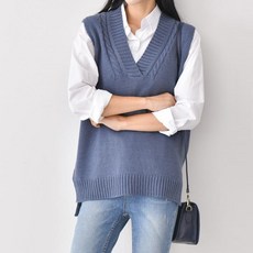 보리맘 로프v 니트조끼 임부복 X517