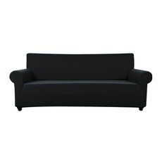 Modern防水沙發套, 黑色的