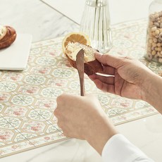 cherihauseu Adama 西班牙圖案防水桌布, 維多利亞, 40 x 180 厘米