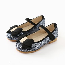 Rabbit Foot女童款金色裝飾皮鞋平底鞋