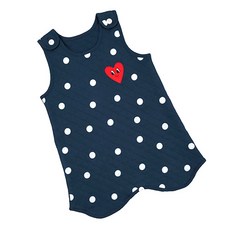 Maykids 愛心圓點兒童背心睡衣