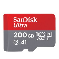 SanDisk 晟碟 Ultra microSD記憶卡 SDSQUAR-200GB, 200GB
