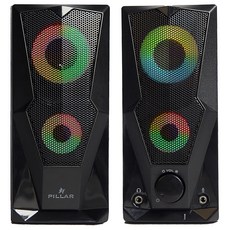 PILLAR Comsonic PC 揚聲器雙 2.5 LED 2 通道, CS-70UL, 混色