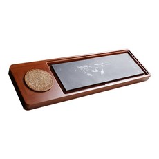 名匠河唐聽取竹茶托 PJ782 750*240*40mm, 混色, 1個