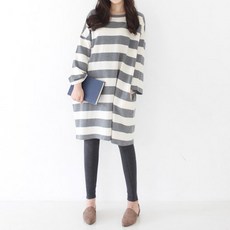 pangpangshop T長橫條紋孕婦寬鬆長T