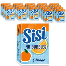 cc 橙色小氣泡無碳酸鹽, 200毫升, 18個