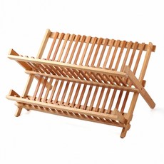 Tree竹製折疊式盤子架, 混色