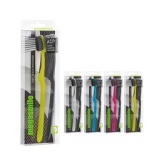 megasmile 黑色軟毛牙刷 隨機出貨, 2入, 5套