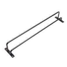 Choice Hardware 2層浴室毛巾架, 黑色, 1個