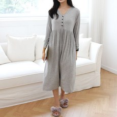 봉봉스토리 버튼셔링 임산부 수유 원피스