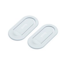 FSCOOL 에어브라켓 자동차 송풍구 핸드폰 거치대, 화이트, 2개