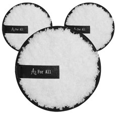 For All卸妝棉片 3入, 混色, 1個