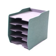 Mirwana樹木文件保管箱, 綠色, 5段