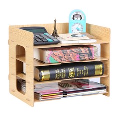 트리 필오피스 서류정리함, 혼합 색상, 4단