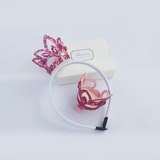 皇冠髮箍+皇冠髮夾組合