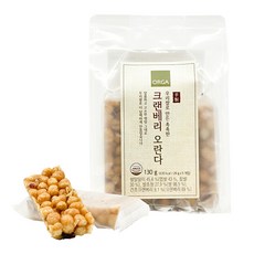 올가홀푸드 우리쌀로 만든 촉촉한 크랜베리 오란다, 26g, 5개