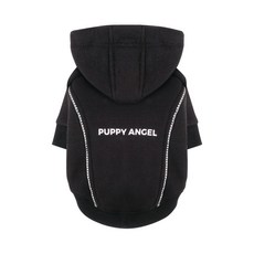 PUPPY ANGEL Pet ANGELER 方形線罩拉鍊, 999黑色