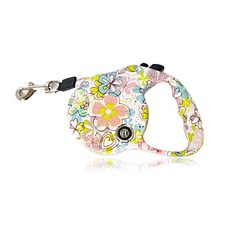 Companion Pet Guard自動伸縮牽繩, 花朵, 1個
