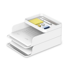 aplum A4托盤, 白色, 2.5層