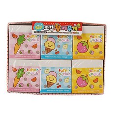 快樂朋友 1000片巨無霸橡皮擦, 隨機出貨, 12個