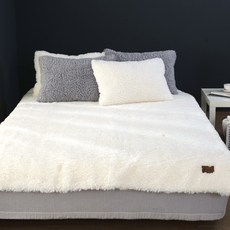 지베딩 마리드 극세사 패드겸카페트, 화이트