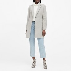 바나나리퍼블릭 여성용 이탈리안 멜턴 탑코트