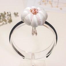 Bidangil 緞面南瓜韓服髮箍