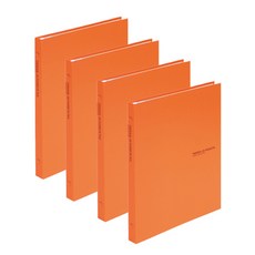 Dream Trevien 透明文件 20 張, 橘色, 4個