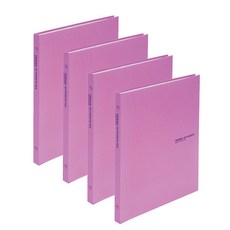 DREAM 活頁文件夾 20入, 紫色, 4個