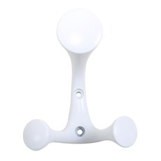 초이스하드웨어 트리플 옷걸이, 화이트, 1개