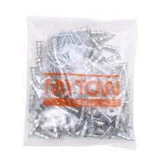 MYTOW 自鑽孔壁虎 銀色 100入, 1個