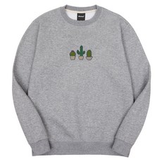 옥스타 자수 선인장 특양면 맨투맨 9SSP008