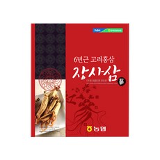 옻가네 6년근 고려홍삼 장사삼 + 쇼핑백, 80ml, 1세트, 30회분