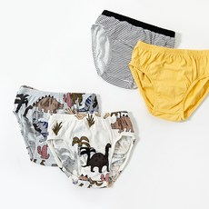 unifriend 男童白堊紀三角內褲4件組