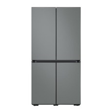 삼성전자 비스포크 냉장고 871L 방문설치, RF85R901331, Satin Gray