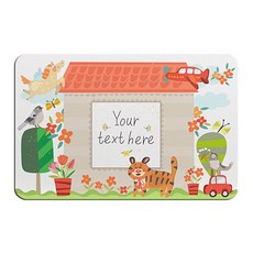 RIVER-GREEN Funny 矽藻土腳踏墊 204 L 60 x 39 cm, 混和顏色, 1個