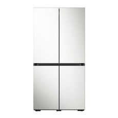 삼성전자 비스포크 냉장고 871L 방문설치, RF85R901335, Glam White