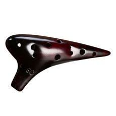 Idyl Porcelain 陶笛 SC 琴盒套組, 單品, 深棕色