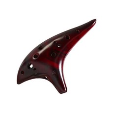 Ideal 陶瓷彩色陶笛AC含保護套組, 單一商品, 深棕色