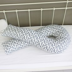 ECONY HOUSE 現代風格U型身體枕, 白色