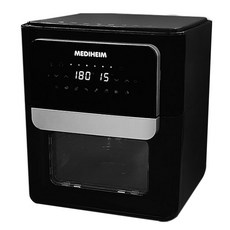MediHeim 複合烤箱空氣炸鍋 12L, AG86B（黑色）