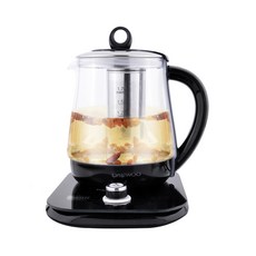 DAEWOO 大宇 慢梭茶壺1.7L+杯子2p, DEK-XC580D（黑色）