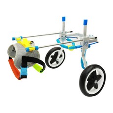 Chorong家 狗狗輪椅 2輪用 XSLW, 混合顏色, 1個