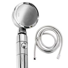 IRONFITTING 多開/關蓮蓬頭頭+蓮蓬頭線1.5m, 1套