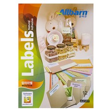 標準彩色標籤 淺粉色 雷射噴墨兩用 2 x 6 AL212PP, 12格, 1個, 100個