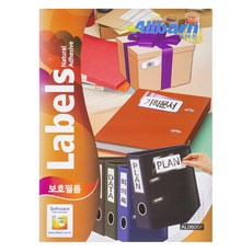 防水標籤貼 60K AL060SF 100入, 60格, 1個