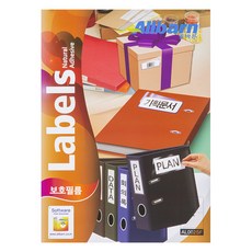 防水標籤貼 2K AL002SF 100入, 2個空格, 1個