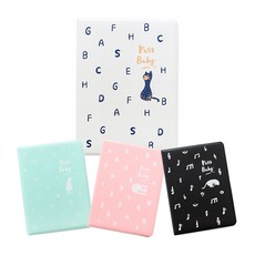 迷你相冊 2*3, 白色、粉色、綠色、黑色, 18張