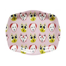 Arihome Ari Tray小狗粉紅洛可可托盤, 混色