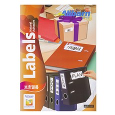 防水標籤貼 AL011SF, 1格, 100張